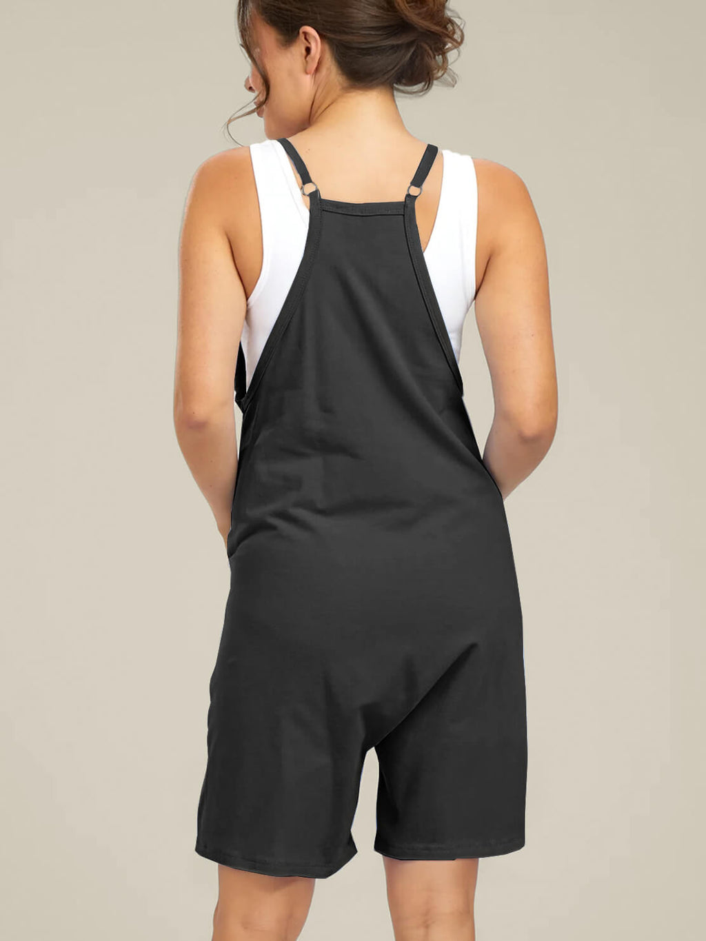 WonderBuy Oversized Jumpsuit Shorts - Maternity & Postpartum