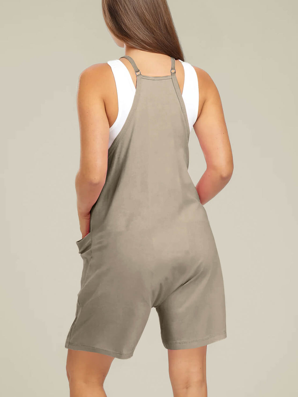 WonderBuy Oversized Jumpsuit Shorts - Maternity & Postpartum