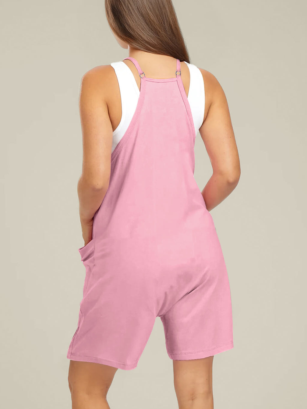 WonderBuy Oversized Jumpsuit Shorts - Maternity & Postpartum